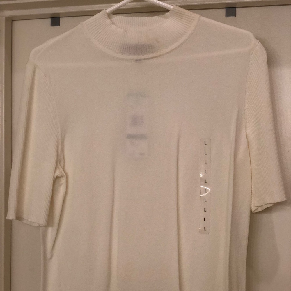 Jones New York Short Sleeve Dress Shirt